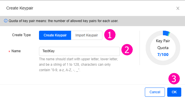 Создание ключевой пары (ssh-key or cert) 2 14 1