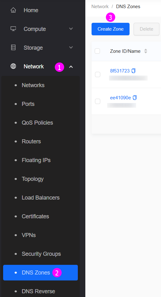 Публичный DNS (DNSaaS) 1 dnsaas 1